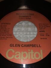 Glen Campbell Rhinestone Cowboy / Lovelight 45 RPM 7" Capitol 1975 1A 