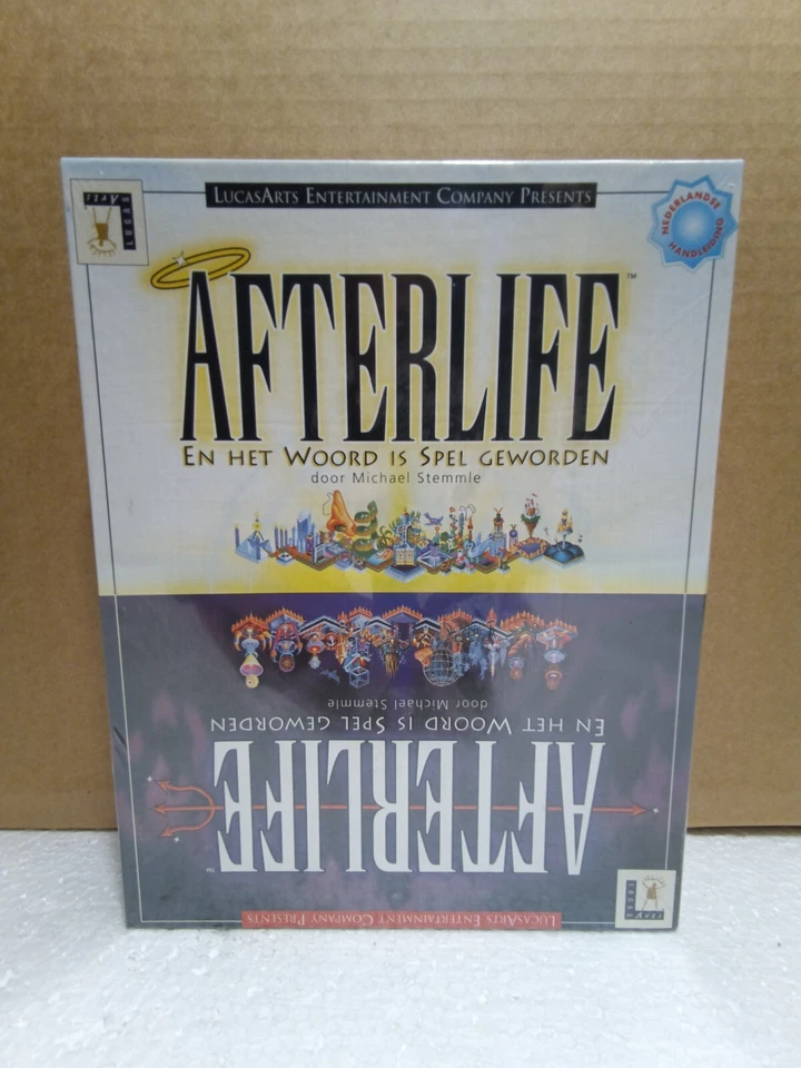 Afterlife by Lucasarts PC Big Box, NEW Factory Sealed! RARE-Vintage-RETRO! - Image 1 of 4