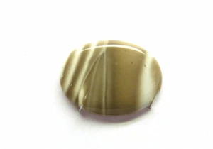 Pietra focaia - Flintstone cabochon 26x19,5 mm 17 ct. n. U17293 - Foto 1 di 1