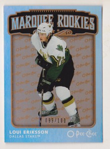 06-07 OPC Loui Eriksson /100 Rookie RAINBOW Dallas Stars 2006