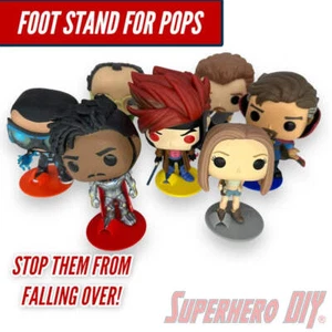 Foot Stands for Funko Pops | Stop them from falling over once and for all! - Picture 1 of 11