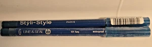 Imperfect Styli Style Line & Seal 24 Waterproof Eyeliner Pencil - Turq ( x 2) - Picture 1 of 4