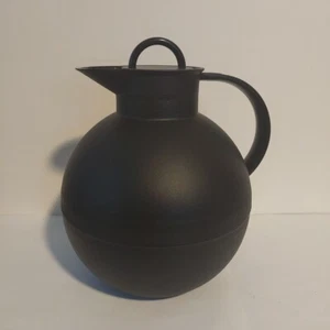 Alfi Kugel Caraffa Sottovuoto Brocca Nera Moderna 7 Tazze Ole Palsby Caldo Freddo .94L - Foto 1 di 13