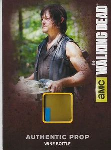 Botella de vino de tarjeta de utilería The Walking Dead temporada 4/1 M03 (D) - Imagen 1 de 2