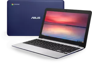 Asus Chromebook 2GB DDR3 16GB SSD Chrome OS C201P Rockchip 3288-CA 1.80GHz - Picture 1 of 10
