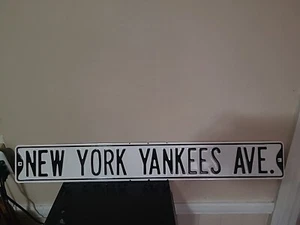 NewYork Yankees Straßenschild Ganzstahlschild. - Bild 1 von 5