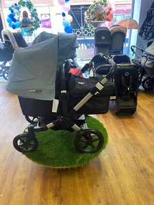 Bugaboo donkey 3 Duo Vapour blue- REFURBISHED - Picture 1 of 6