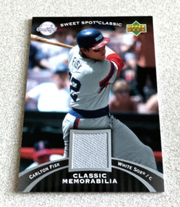 2007 Sweet Spot Classic #CM-CF2 Carlton Fisk White Sox