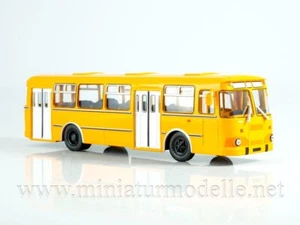 1:43 LIAZ 677 M líneas urbanas autobús ruso Modimio #8 URSS ruso RDA EMBALAJE ORIGINAL NUEVO - Imagen 1 de 4