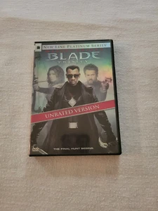 DVDs Blade Trinity Wesley Snipes 2 disc 2004 superhero Platinum Series unrated - Picture 1 of 4