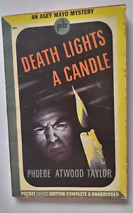 VTG 1943 PB DEATH LIGHTS A CANDLE PHOEBE ATWOOD TAYLOR ASEY MAYO CAPE COD - Picture 1 of 5