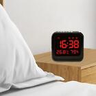 Digital Alarm Clock Indoor Outdoor Use Desk Clock for Bedroom Office Bedside