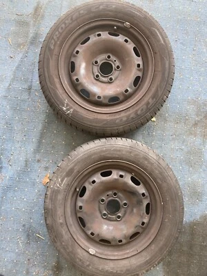 2 Räder Sommerreifen 185/60R14 82H Reifen 14 Zoll VW Polo Skoda Fabia Seat Ibiza - Bild 1 von 3