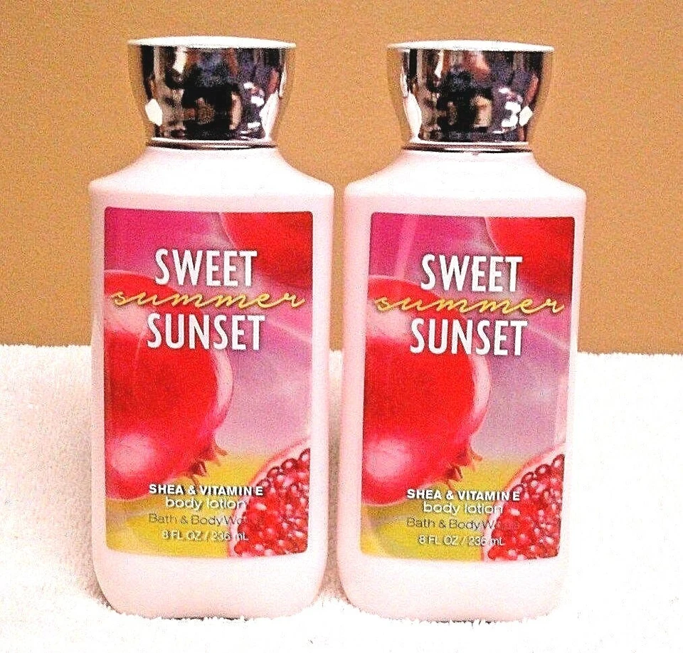 Bath & Body Works Sweet Summer Sunset Body Lotion x 2 - Image 1 of 1