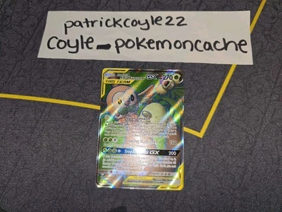 Rowlet & Alolan Exeggutor GX Full Art SM Unified Minds 214/236 NM front/LP back - Image 1 of 4