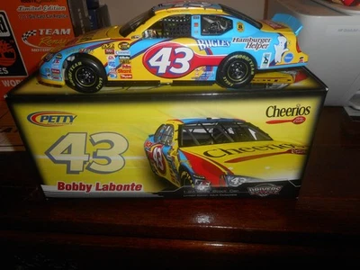 BOBBY LABONTE #43 CHEERIOS 2007 DODGE CHARGER  PETTY INT.  ACTION 1/24 CWCXXRARE - Image 1 of 4