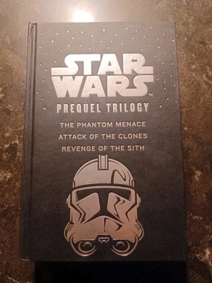 * 1st PRINT * Star Wars Prequel Trilogy Hardcover Phantom Menace Attack Clones Foto 1 de 4