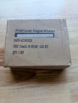 AMERICAN EAGLE WHEEL LUG KIT  SET OF 20 PART # ACL9857K20 - Image 1 of 2