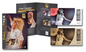 Germany 2025 Gold Edition “Tina Turner” Regular Stamp and Gold Version. HCV - Picture 1 of 1