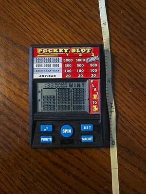 Vintage 90s RADICA Pocket Slot Slots - Electronic Handheld Game - Model # 1370 - Image 1 of 4