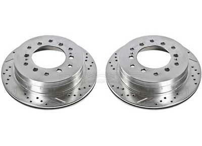 PowerStop for 03-09 Lexus GX470 Rear Evolution Drilled & Slotted Rotors - Pair - Image 1 of 4