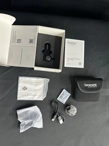 Saramonic BTW Wireless Bluetooth Clip-On Microphone w/ 3.5mm Headphone Out & NR - Picture 1 of 6