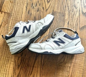 Zapatillas New Balance 609 blancas/azules para hombre talla 10,5 - Imagen 1 de 11