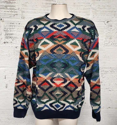 Vintage Pendleton 70's Mens Size L High Grade Western Wear Sweater - Image 1 of 4