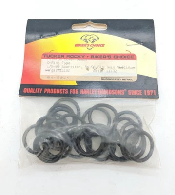 УПЛОТНИТЕЛЬНОЕ КОЛЬЦО ДЛЯ КРЫШКИ ТОЛКАТЕЛЯ HD BIKERS CHOICE 79-90 SPORTSTER 84-98 04-5014 - Изображение 1 из 4