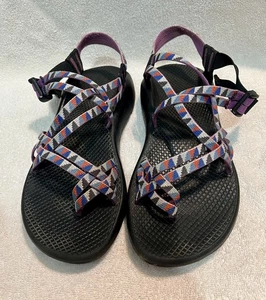 Sandali Chaco donna 10 ZX2 classici escursionismo cinturino comodi punta-loop multicolore - Foto 1 di 8