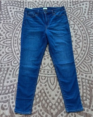 NUEVO Jean ajustado Jessica Simpson para mujer tiro alto 1654010 talla 12 lavado mediano Foto 1 de 4