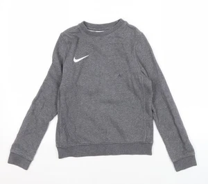 Nike Boys Grey Pullover Sweatshirt, Size 128-137 cm - Picture 1 of 12