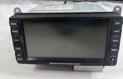 MITSUBISHI LANCER OUTLANDER 2007-2015 UNIDAD PRINCIPAL NAVEGACIÓN GPS PANTALLA MONITOR OEM Foto 1 de 4