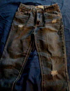 Girls Levis Strauss Signature High Rise Ankle Straight Size 14 Adjustable Waist  - Picture 1 of 5