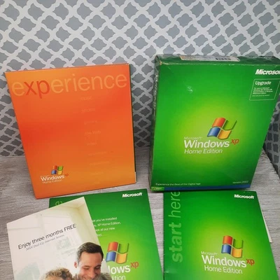 Windows XP Home Edition Upgrade 2002 with Product Key and Disc - Image 1 of 4