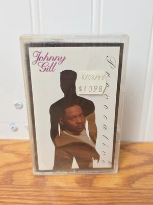JOHNNY GILL - PROVOCATIVE - FACTORY SEALED CASSETTE Torn Seal - Image 1 of 4