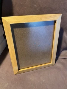 Mid-Century Vintage Teak Wood Photo Picture Frame Light brown 8" X 10" #8 - Picture 1 of 8