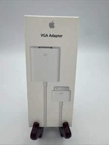 Genuine Apple 30-pin to VGA Adapter MC552ZM/B Model A1368 - Picture 1 of 9