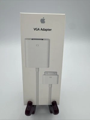 Genuine Apple 30-pin to VGA Adapter MC552ZM/B Model A1368 - Image 1 of 4