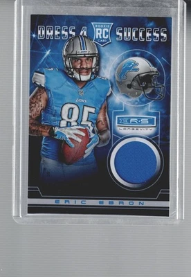 2014 Rookies and Stars Longevity Dress 4 Success Materials Eric Ebron Jersey - Image 1 of 2