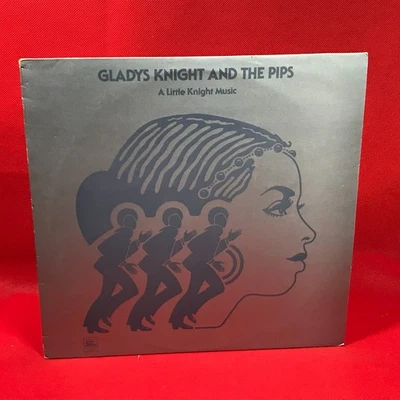 GLADYS KNIGHT & THE PIPS A Little Knight Music 1975 UK PROMO vinyl LP - Image 1 of 4