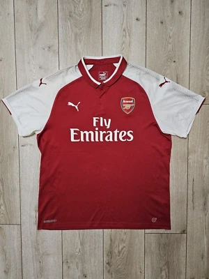 ARSENAL 2017 2018 HOME FOOTBALL SHIRT SOCCER JERSEY 2XL PUMA - Image 1 of 4