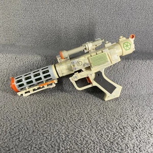 GENERAL GREVIOUS BLASTER toy gun STAR WARS sound light up WORKS rifle 2004 17" - Picture 1 of 13