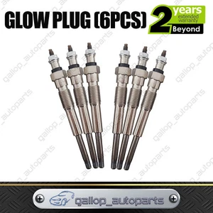 GLOW PLUG SET FIT FOR TOYOTA LANDCRUISER 1HZ 4.2L SOHC HZJ78R Wagon 1999-2007 - Picture 1 of 5