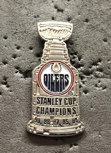 Edmonton Oilers Stanley Cup Champions 90, 88, 87, 85, 84 NHL Hockey Pin - Bild 1 von 1