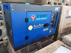 6.5kw 8.5KVA SINGLE PHASE Silent Diesel Generator portable durable heavy duty - Picture 1 of 5