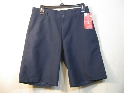 NWT Chaps Boys Performance Engineering Navy Blue School Shorts Style C861046H - Image 1 of 4