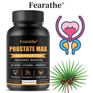 Suplemento de apoyo a la fuerza Prostate Max - Mejora la salud urinaria y prostática - Imagen 1 de 12
