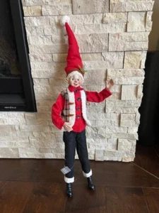 RAZ Elf - 26" Tall ~ Nice Quality piece ~ Bendable to pose Elf on a Shelf - Picture 1 of 2