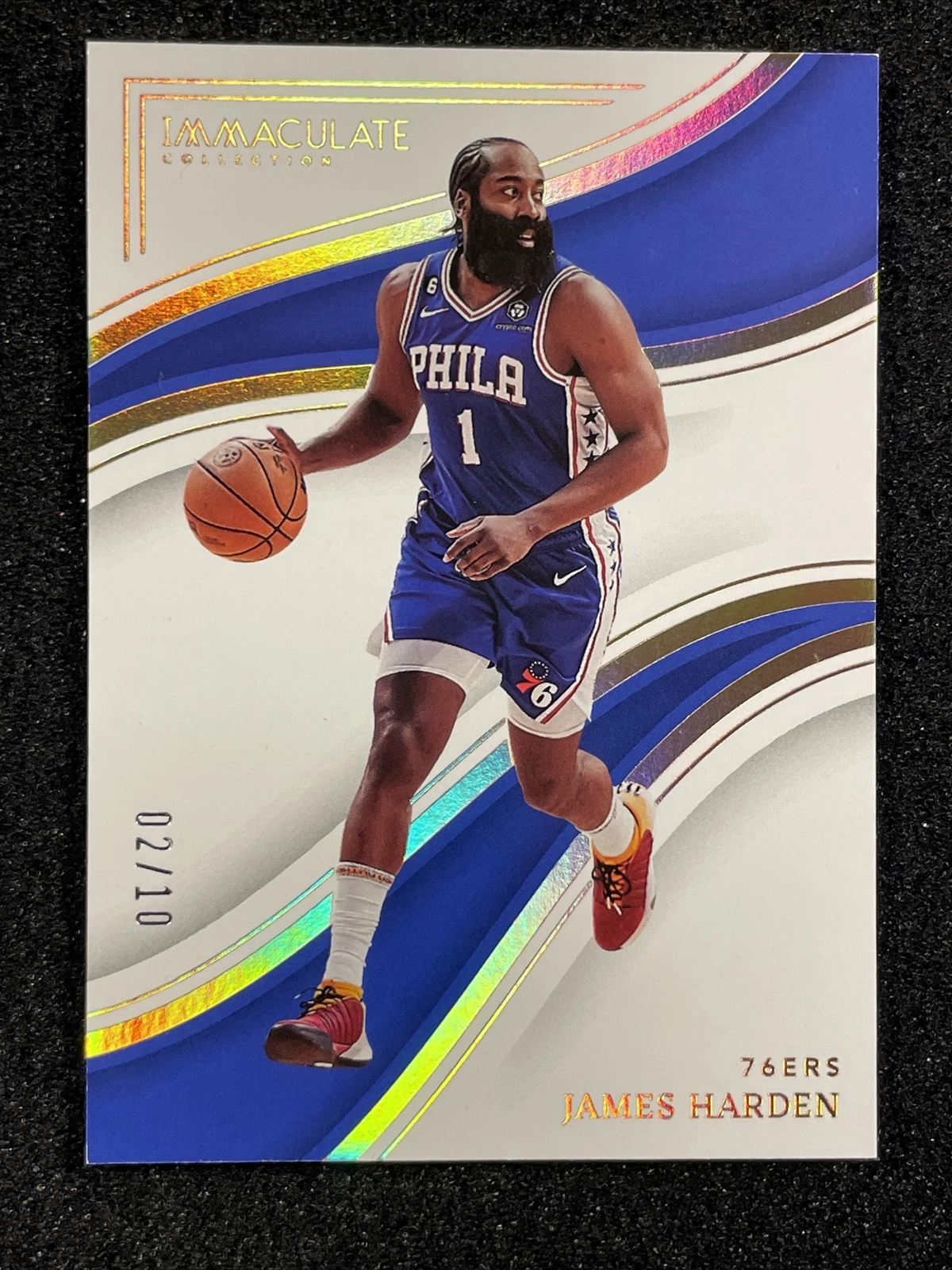2022-23 Panini Immaculate - JAMES HARDEN - Gold /10